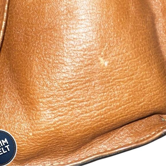 MICHAEL KORS HAMILTON GROMMET TAN/BROWN LEATHER SATCHEL SHOULDER HANDBAG | EUC🤎 - Picture 9 of 16